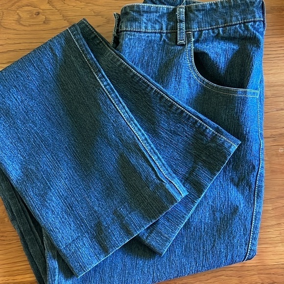 Tilley Sz 8 medium blue zip up pocketed jeans - Picture 9 of 11